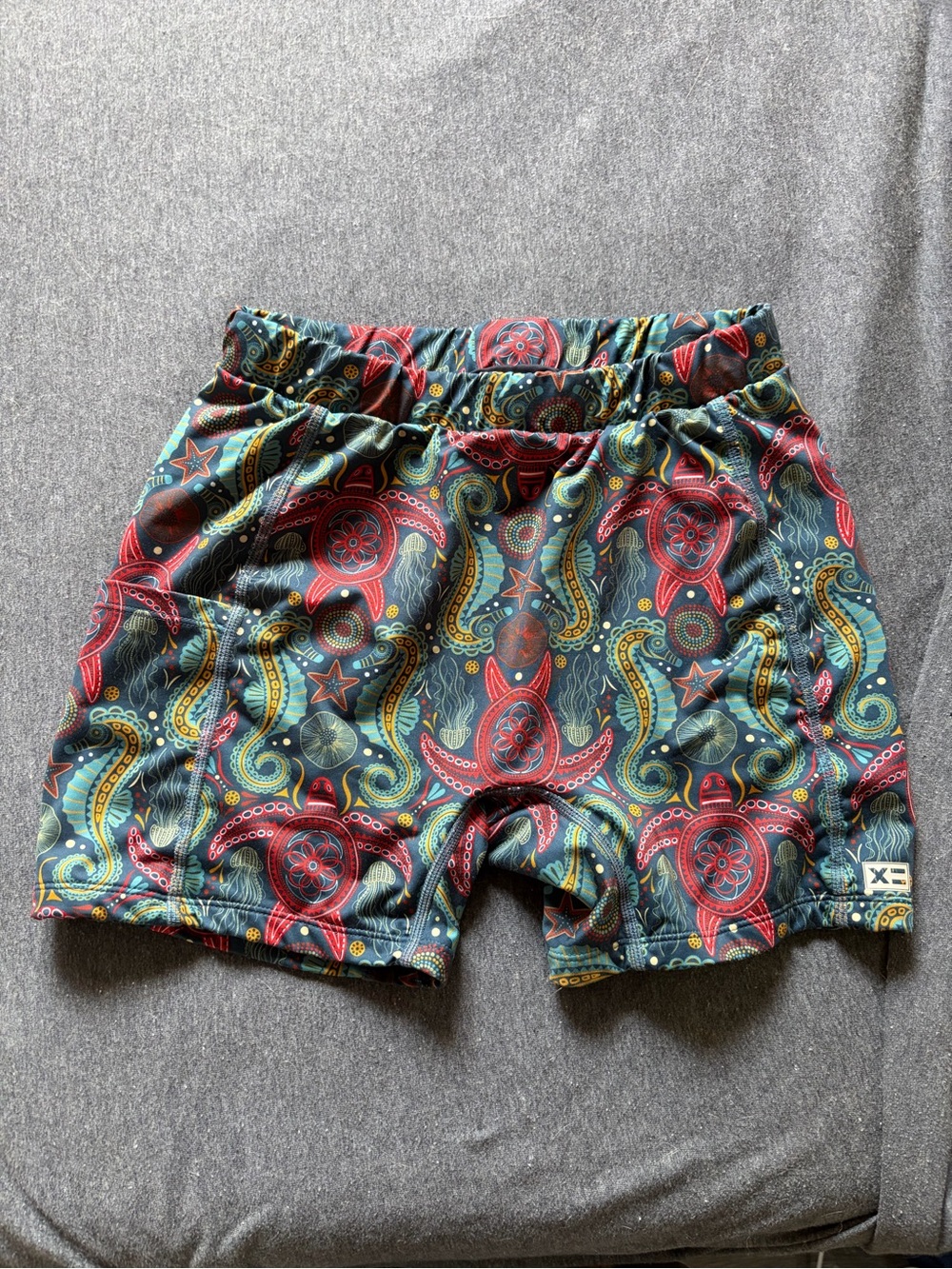 TomboyX 4.5” Swim Shorts - Marine Mosaic